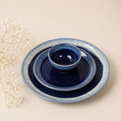 Aureo Luxe Hosting Collection - Dinner Plates, Quarter Plates, Sweet Bowls, Soup Bowls & Serving Bowls