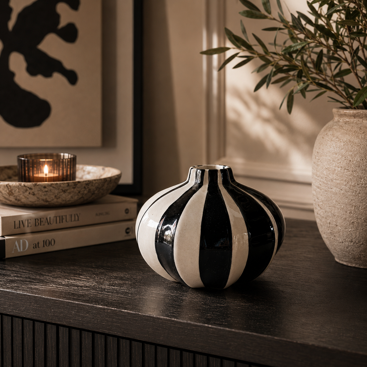 Rayure Vase