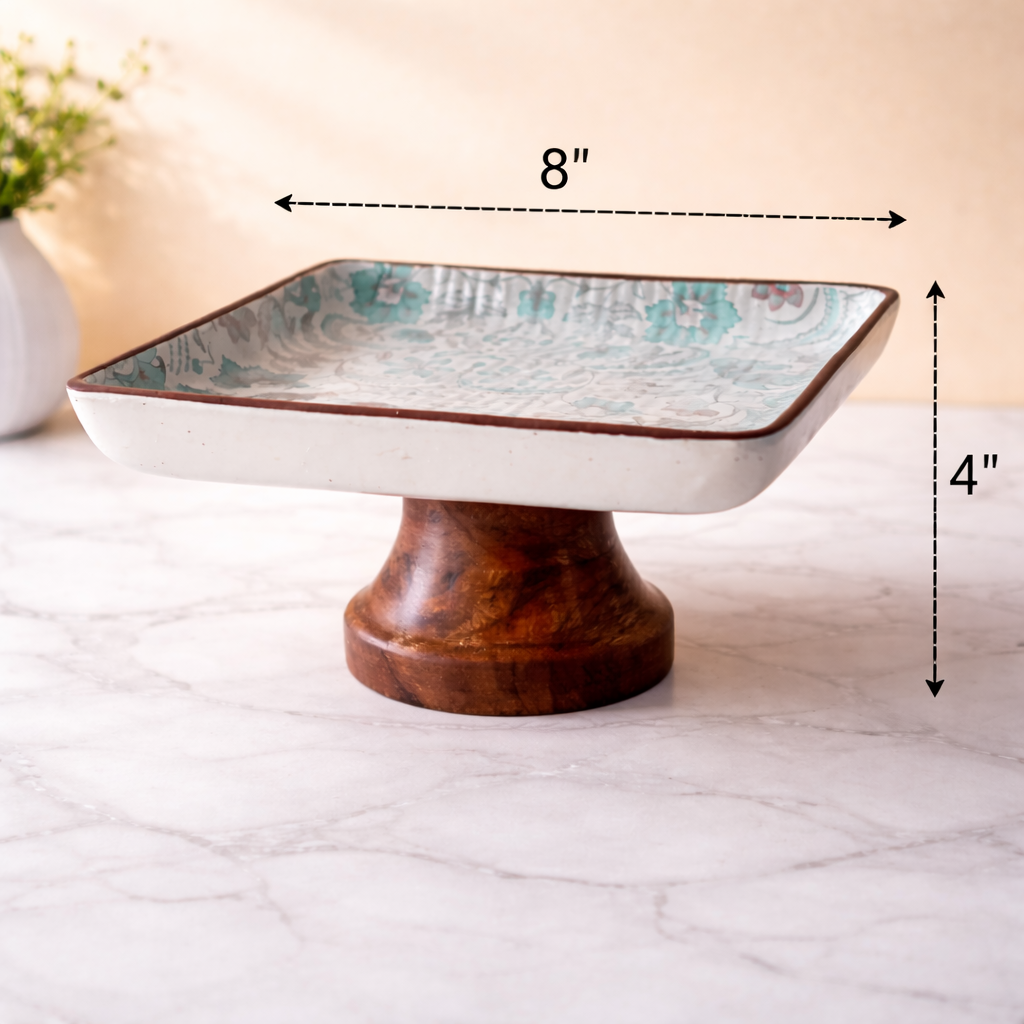 Jardin Square Cake Stand