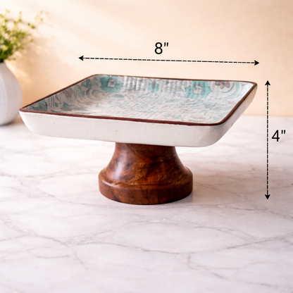 Jardin Square Cake Stand