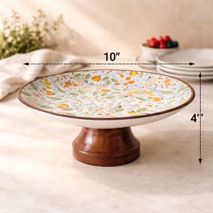 Moutarde Florale Cake Stand
