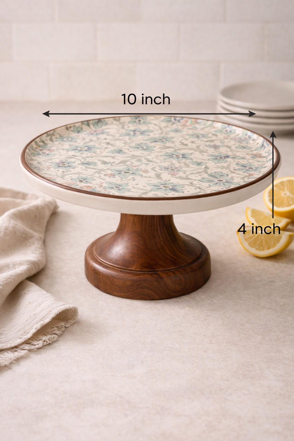 Jardin Cake Stand Round