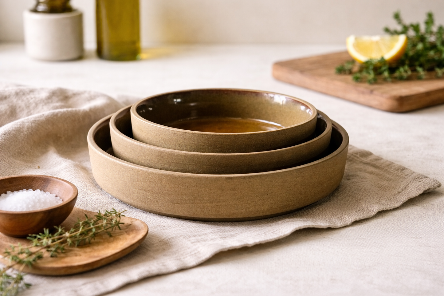 Earth & Ember Nesting Bowl Set (Set of 3)