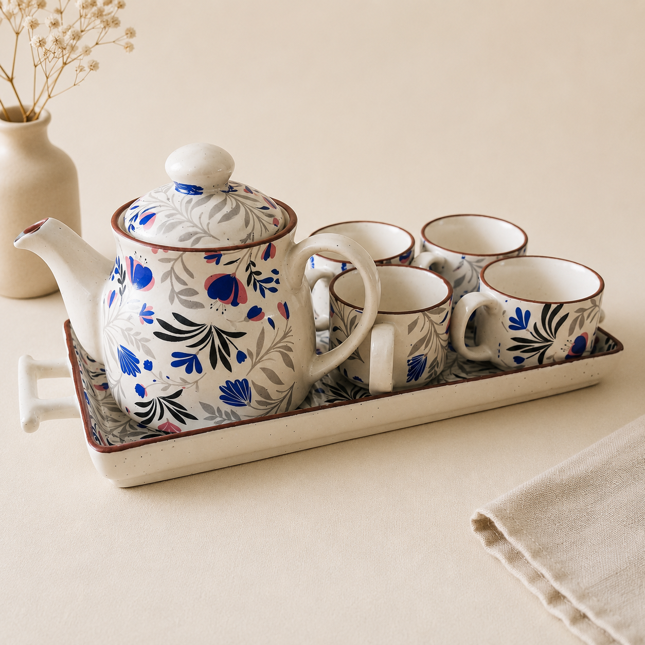 The Rouge Fleur Tea Set