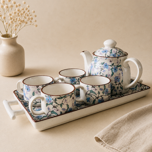 The Fleur Étoile Tea Set