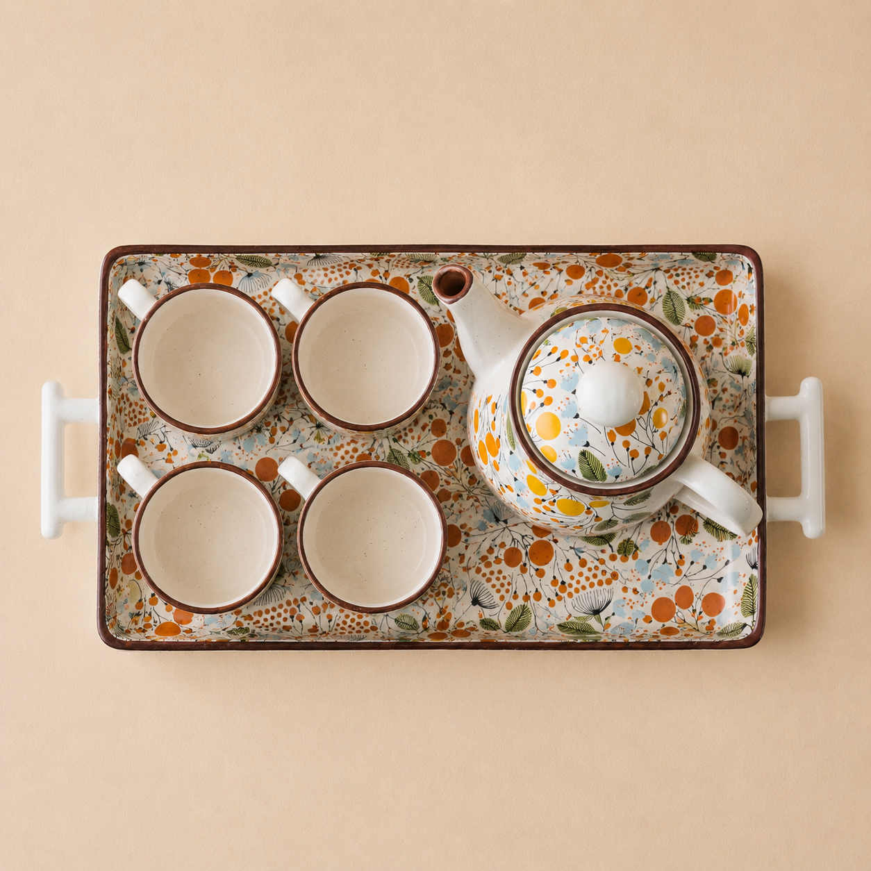 The Soleil Verdure Tea Set