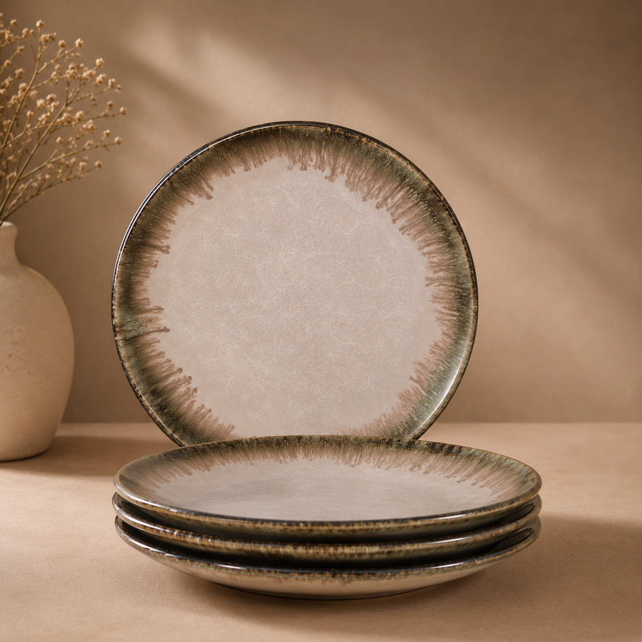 Roseate Dinner Plates