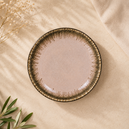 Roseate Quarter Plates
