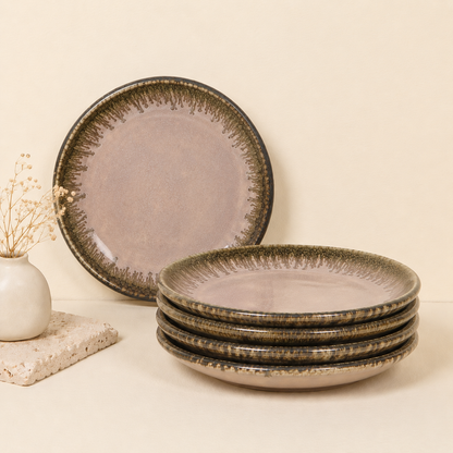 Roseate Quarter Plates