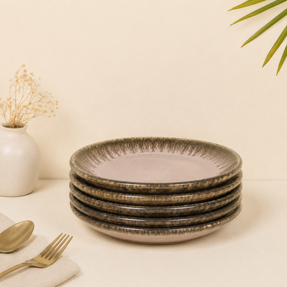 Roseate Quarter Plates