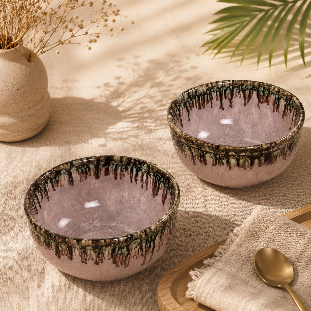 Roseate Sweet Bowls