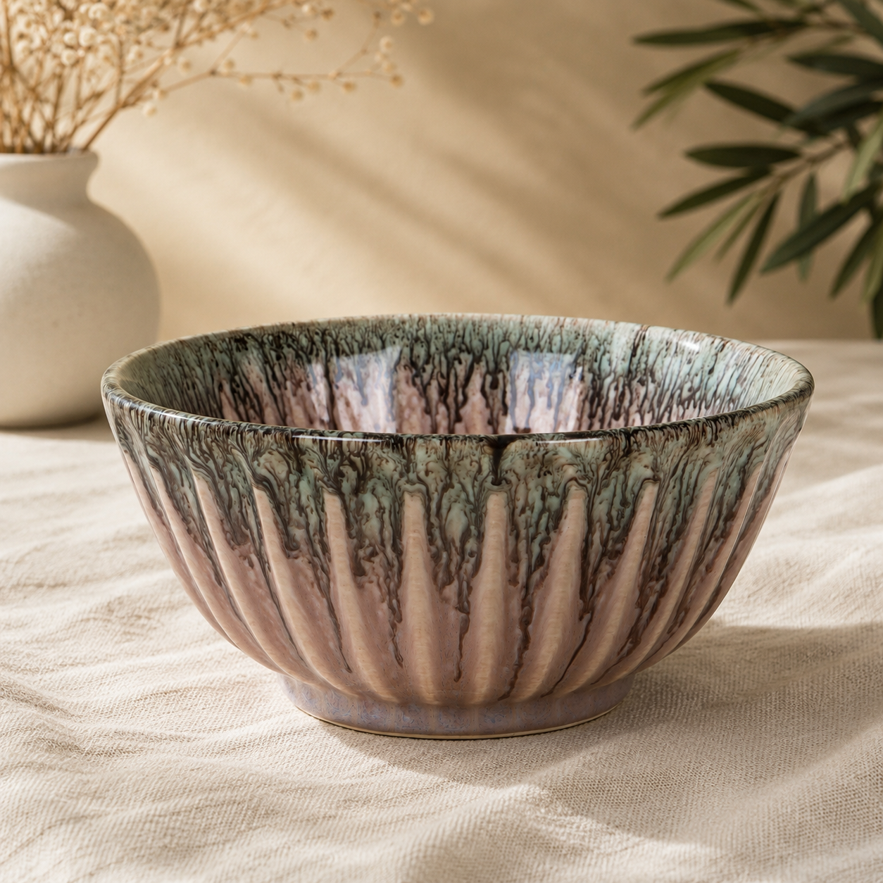 Roseate Serving Bowls
