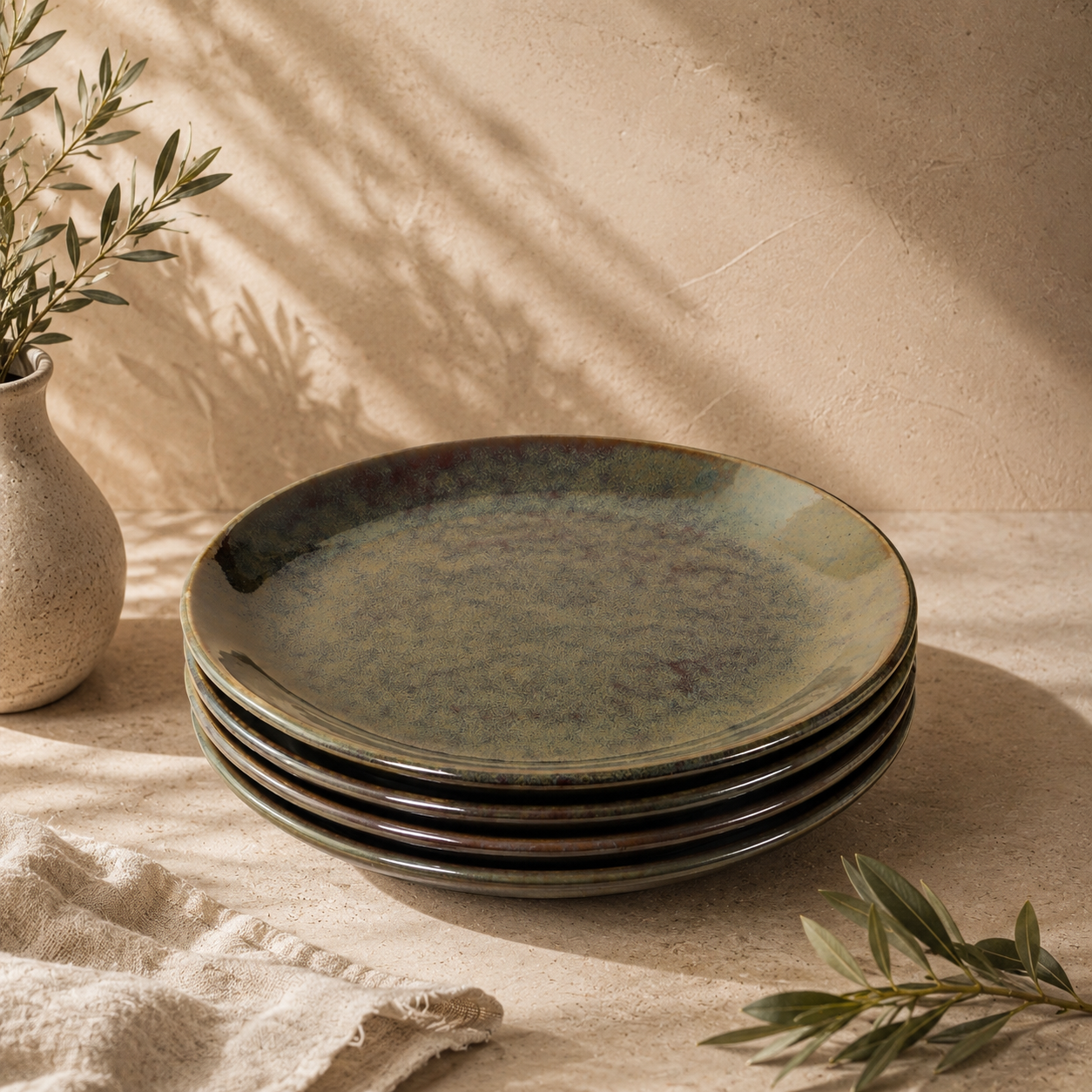 The Verdant Atelier™ Dinner Plates