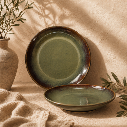 The Verdant Atelier™ Dinner Plates
