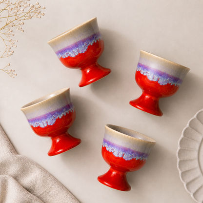 Aurora Ice Cream Glasses