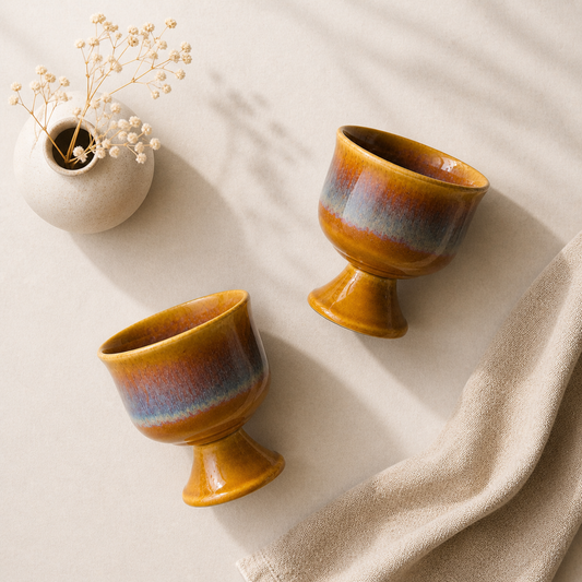 Sienna Ice Cream Glasses