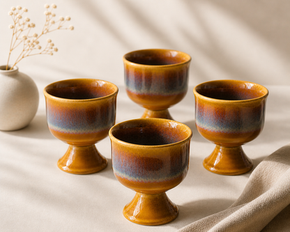 Sienna Ice Cream Glasses