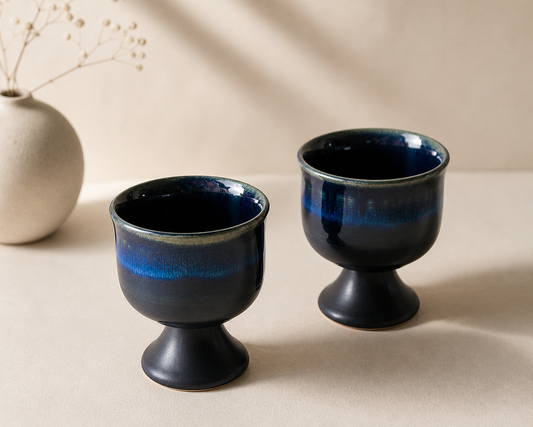 Midnight Aura Ice Cream Glasses