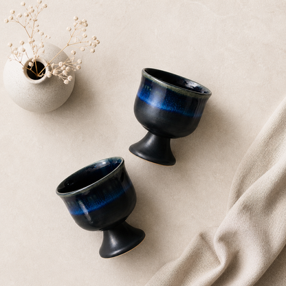 Midnight Aura Ice Cream Glasses