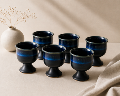 Midnight Aura Ice Cream Glasses