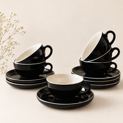 240 ml - Nightfall Latte Cup & Saucer Set