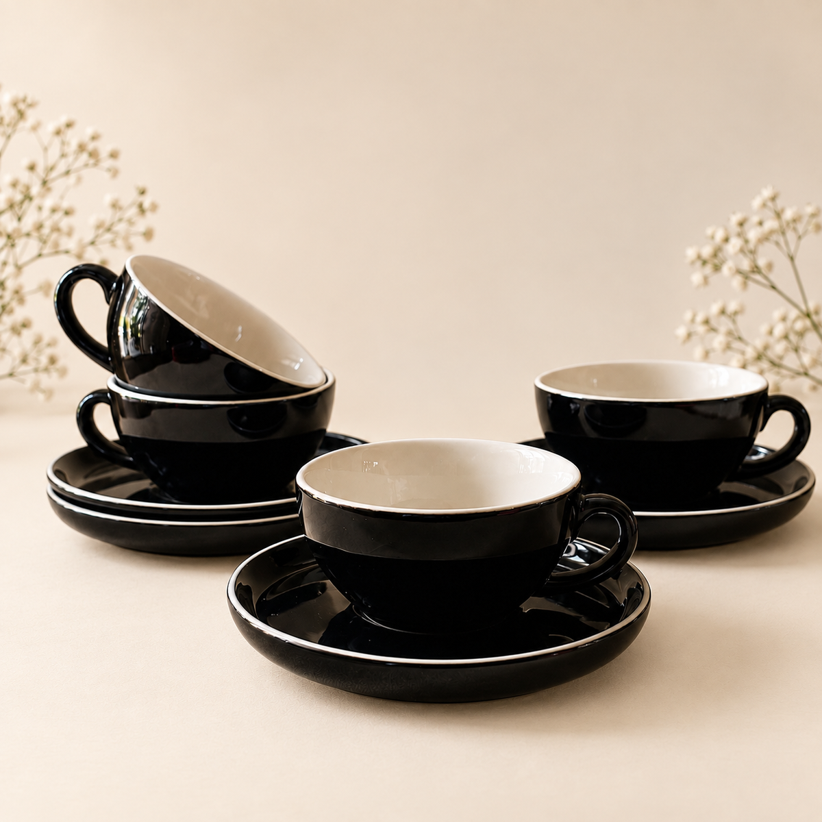 240 ml - Nightfall Latte Cup & Saucer Set