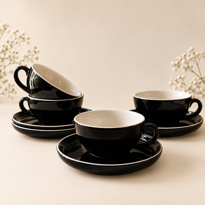 240 ml - Nightfall Latte Cup & Saucer Set