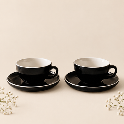 240 ml - Nightfall Latte Cup & Saucer Set