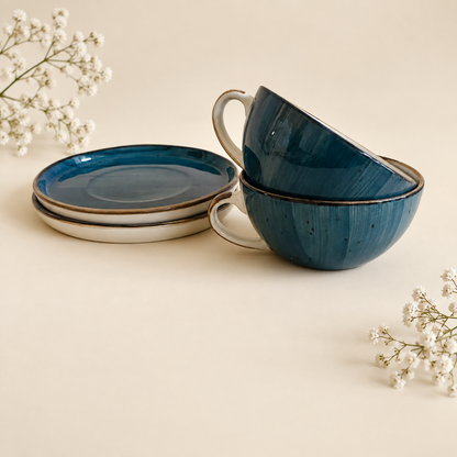 320 ml - Marine Café Cup & Saucer Set