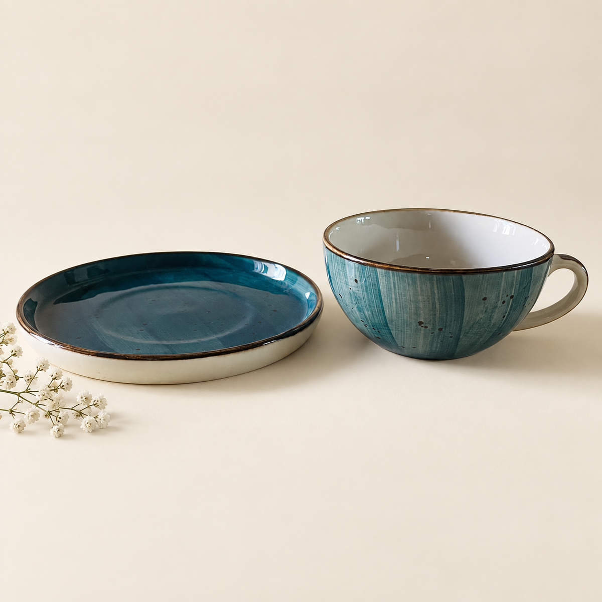 320 ml - Marine Café Cup & Saucer Set