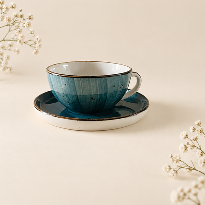 320 ml - Marine Café Cup & Saucer Set