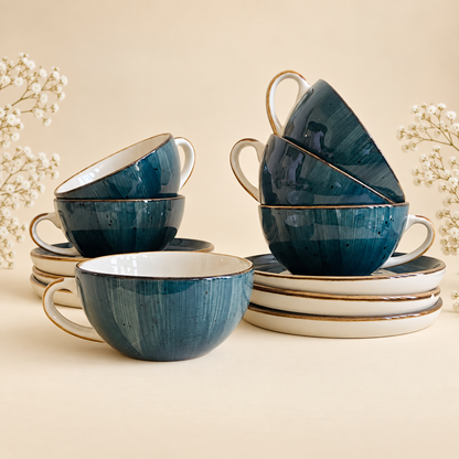 320 ml - Marine Café Cup & Saucer Set