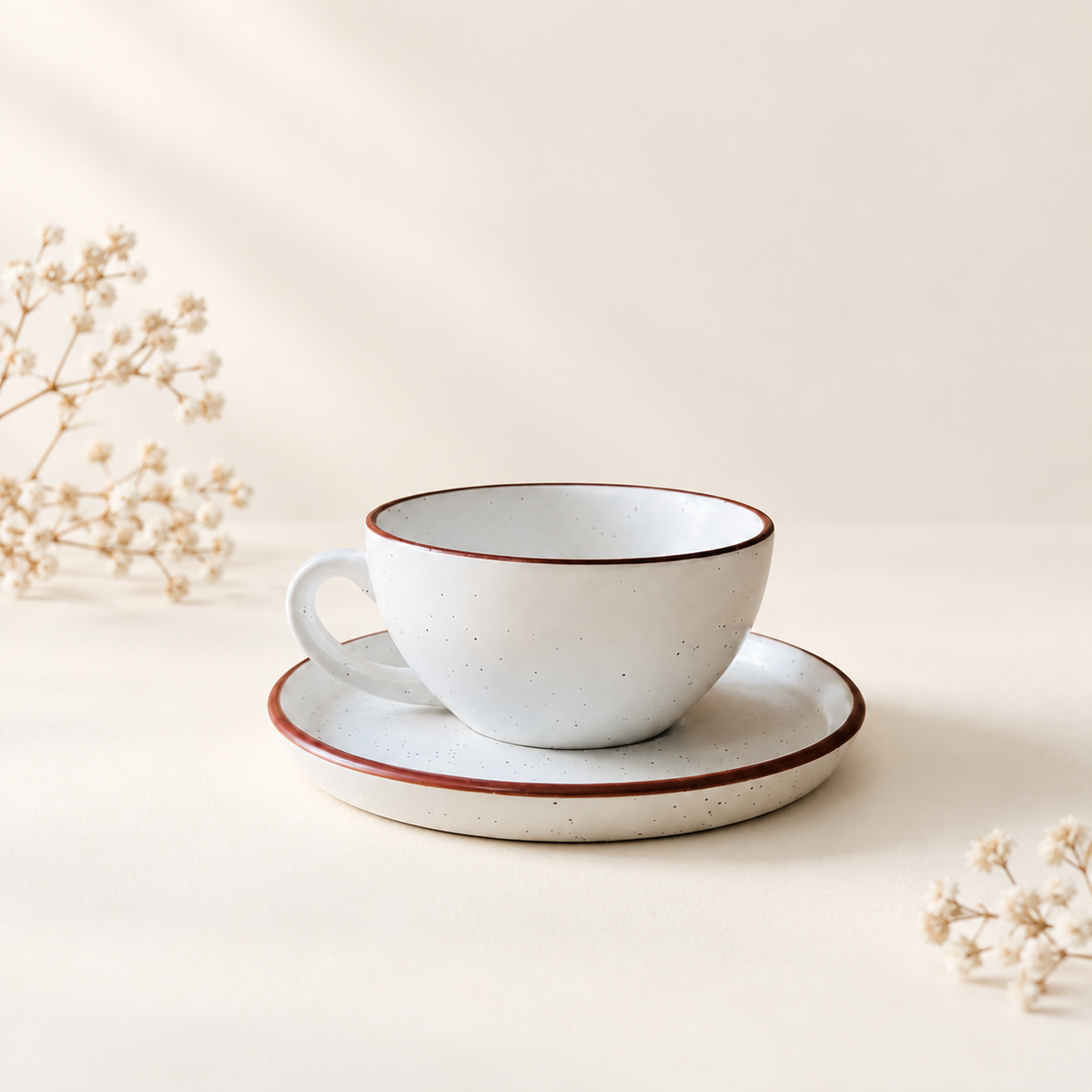 240 ml - Marbella Latte Cup & Saucer Set