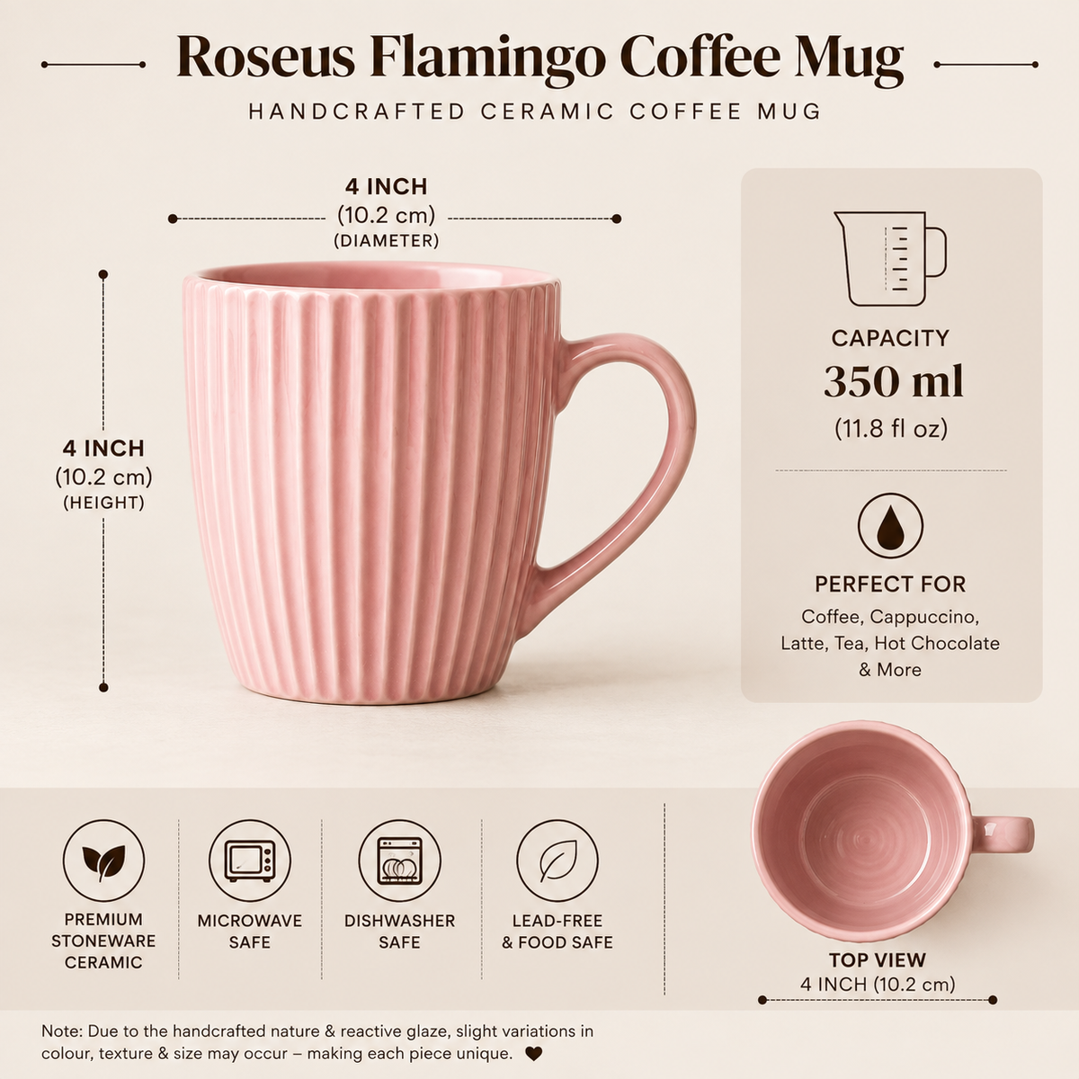 Roseus Flamingo Coffee Mug