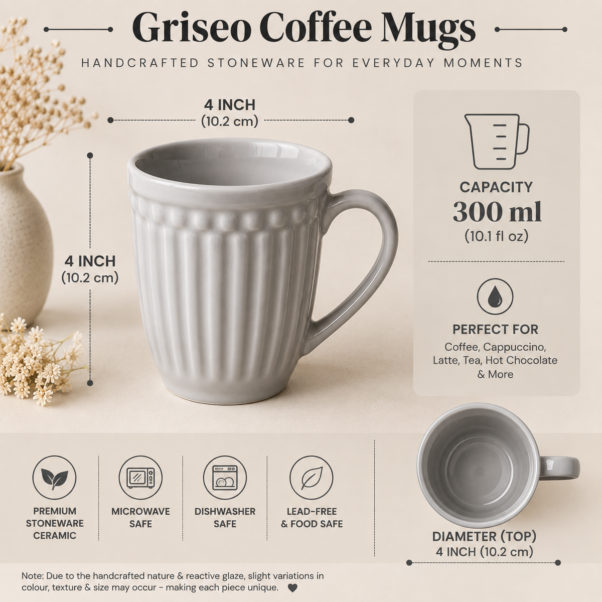 Griseo Coffee Mugs