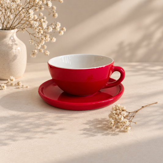 320 ml-Rouge Café Cup & Saucer Set