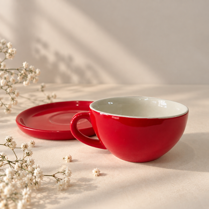 320 ml-Rouge Café Cup & Saucer Set