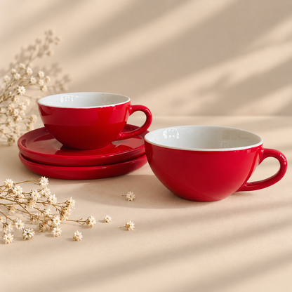 320 ml-Rouge Café Cup & Saucer Set
