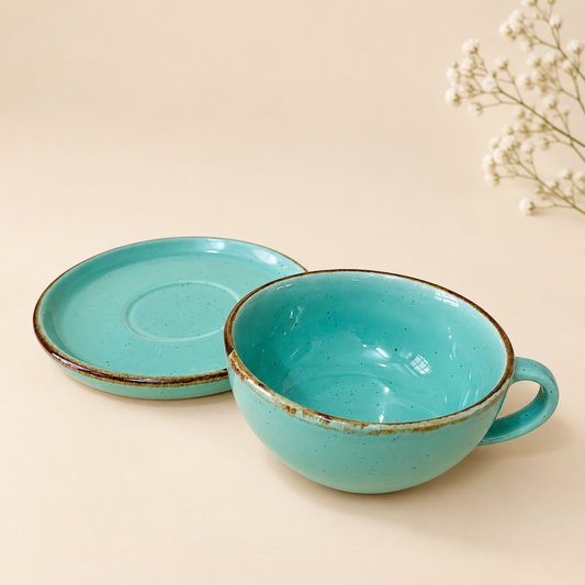 320 ml - Lagoon Café Cup & Saucer Set