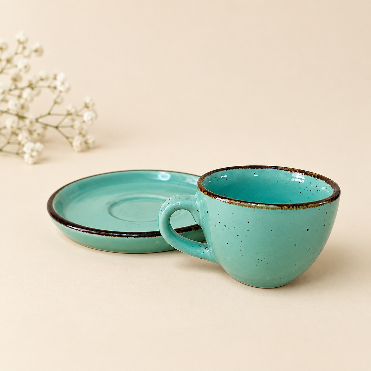 100 ml - Lagoon Espresso Cup & Saucer Set