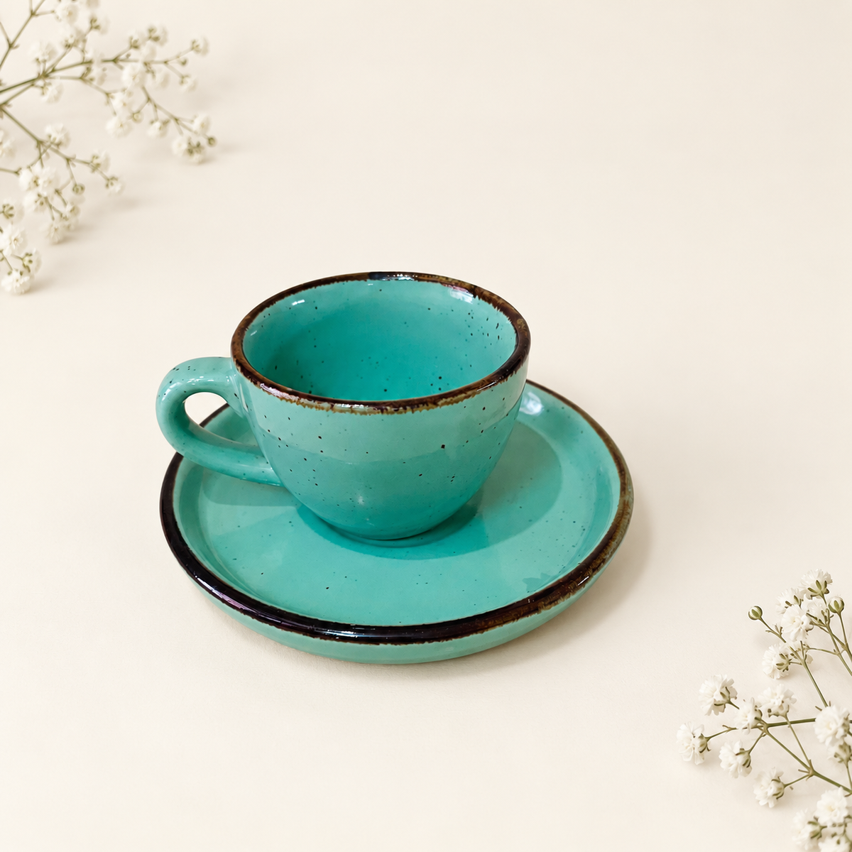 100 ml - Lagoon Espresso Cup & Saucer Set