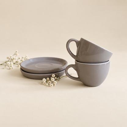 100 ml -Moon Espresso Cup & Saucer Set