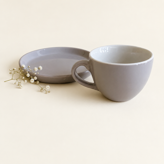 100 ml -Moon Espresso Cup & Saucer Set