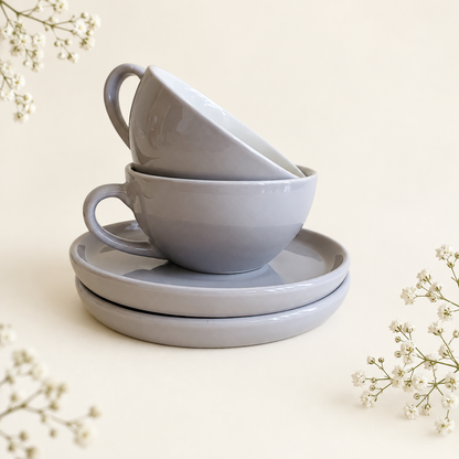 240 ml - Moon Latte Cup & Saucer Set