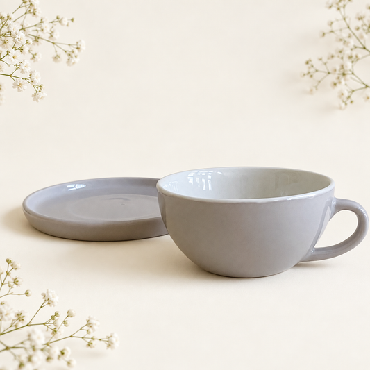 240 ml - Moon Latte Cup & Saucer Set