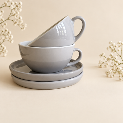 320 ml - Moon Café Cup & Saucer Set