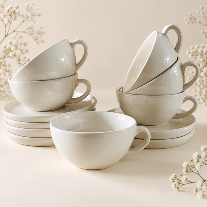 240 ml - Moonlight Latte Cup & Saucer Set