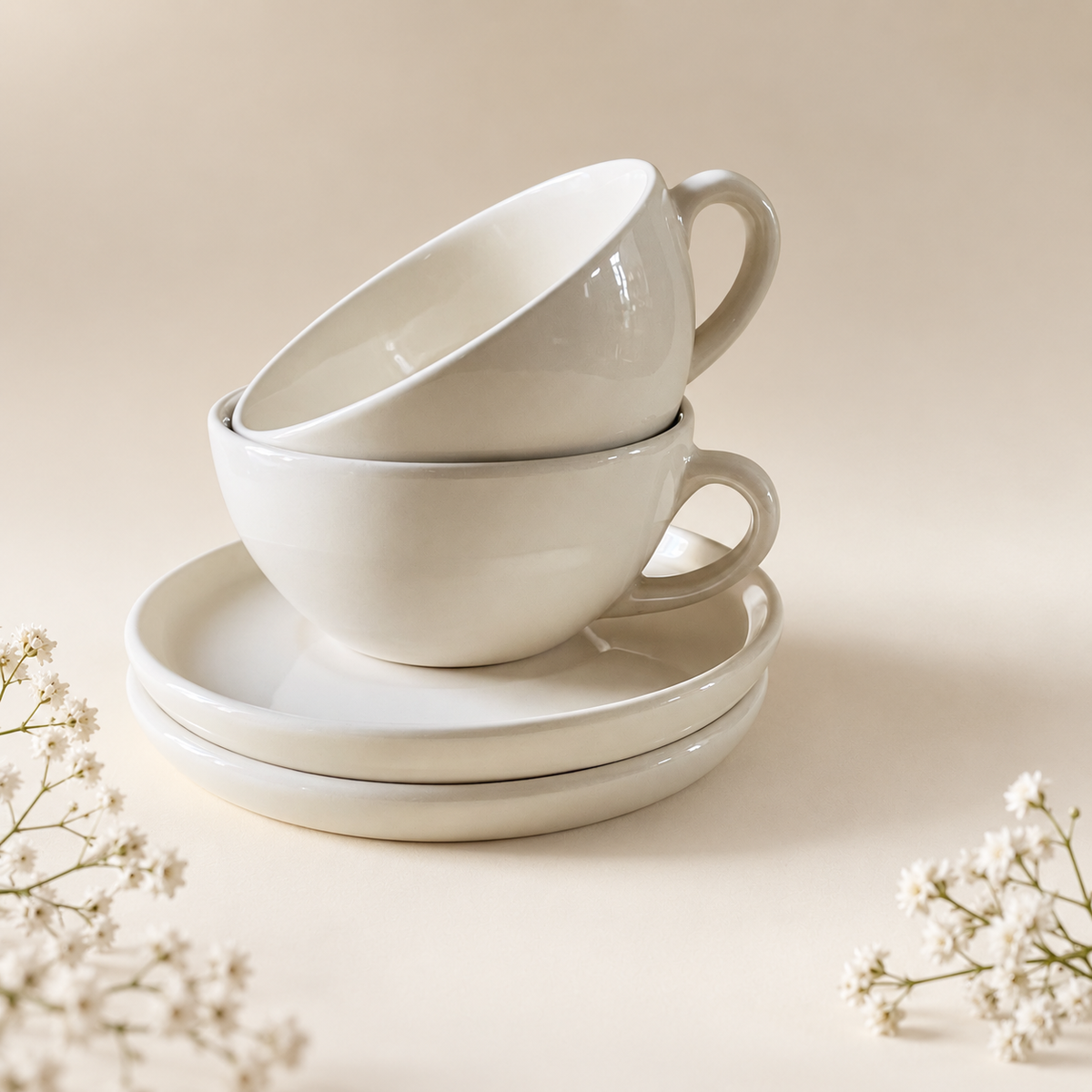 240 ml - Moonlight Latte Cup & Saucer Set