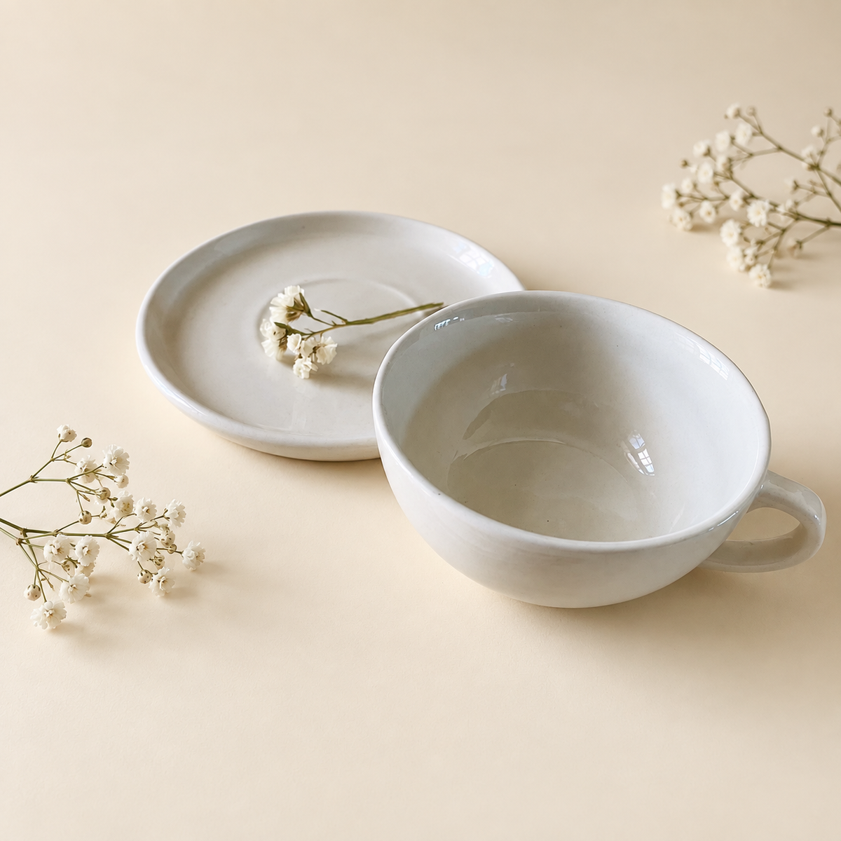240 ml - Moonlight Latte Cup & Saucer Set