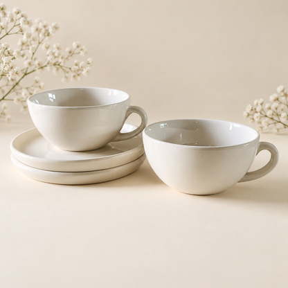 240 ml - Moonlight Latte Cup & Saucer Set